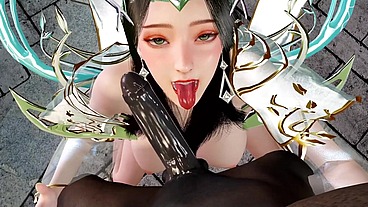 The Queen and BBC body gaurd - 3D Hentai - V532