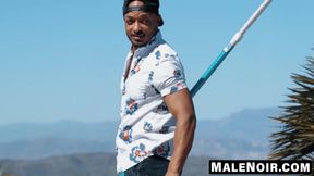 MaleNoir.com - Wet and wild anal with hung studs Liam and Pierce