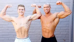 Muscle Power: Kyle Dean Takes Control Over Sean Costin Hard Raw – GayPornTube 18+