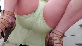 deep anal dildo masturbation