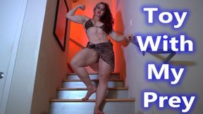 Toy with my Prey: Amazon Huntress is Going to Toy with You - Muscle Worship & Femdom POV Domina Andrea Rosu 1080