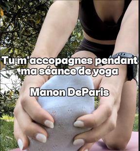 Tu m'accompagnes pendant ma séance de yoga
