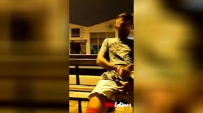 Jerking Off In Public In The Street Got Caught Multiple Times Nice Cumshot