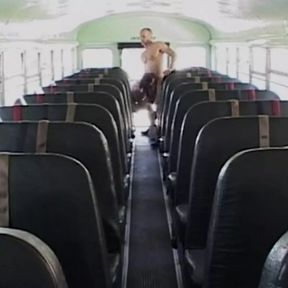 Ben Very Hard This Skinny Ass in the Back of the Bus