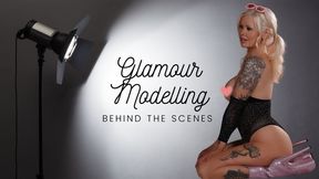 Glamour Modelling: Behind the Scenes Photoshoot with Honey Hudson Dolly Dominatrix