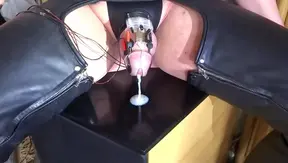 E-Stim Mastery: Hands-Free Climax Through Tight Leather Chaps – Hardcore BDSM Gay Fun