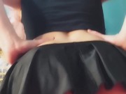 Let's do the SluttyDance SBTV Femboy bouncing on dildo