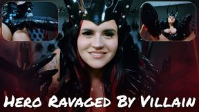 Hero Ravaged By Villain: POV Strap On Cosplay Femdom Fantasy, Spitting, Smoking, Boot Fetish, Humiliation, Visual & Audio SFX Ft Miss Roper