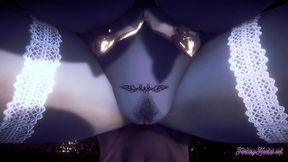 Lady Dimitrescu Gives Mind-Blowing Boobjob & Cowgirl Ride for POV Creampie