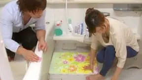 Eri Tokushima Seduced in Steamy Bathroom - Filthy Passion Unleashed