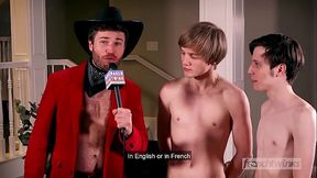 Naked Twink Contest - Devin &amp_ Justin