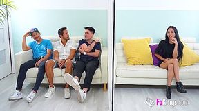 Blind Date For Sole Vargas. This Slut Eats Them Two By Two!