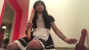 Sissy Slut Maid - Anal Toys