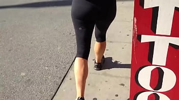 .com 3791001 yoga pants blonde jogger thong vpl ass 720p