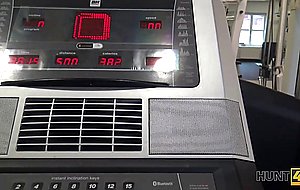 Hunt4k. dirty guy picks up young hottie and fucks her right in gym