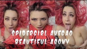 SPIDERGIRL AHEGAO BEAUTIFUL AGONY