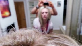 POV Mirror Doggy Destroys Heather Riggs Sissy Ass Gushing Raw