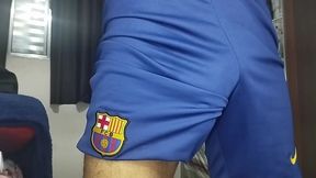 Hot Bulge in Barcelona&#039;s Shorts