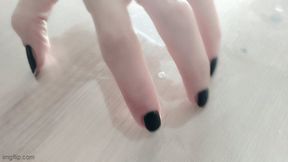 Black nail polish wmv