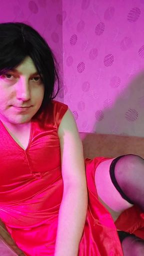 Pretty Ladyboy on Live Talking With Her Fans, Sharing Sweet and Lovely Moments