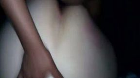 A big and mature used booty of my BBW white girlfriend