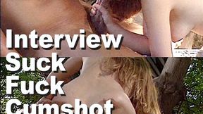 Aurora Snow & Herschel Savage Interview Suck Fuck Cumshot GMDA_VS12D