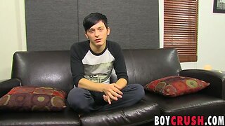 Lovely ryker madison masturbates after being interviewed