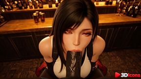 tifa lockhart gets fucked in a bar by a big black dick [ai]