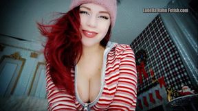 Tiny Stocking Stuffer for your Giantess Ex-GF - POV Shrunken by Santa to Be Ludella's Plaything - WMV 720p