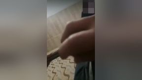 Dubai guy jerk off show