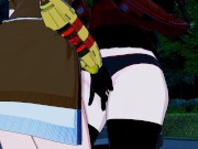 RWBY - Yang X Raven Yuri Hentai