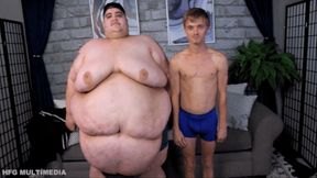 Notorious PIG & Frank Funsize: Extreme Size Compare - 4k MP4