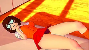 The beautiful and passionate Velma wants to fuck today as usual (hentai sex)