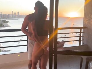 Screwing sexy at sunset is a delight - COWGIRL