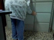 il capo voleva una pratica per lavorare ma io avevo voglia di essere punita e sbattuta