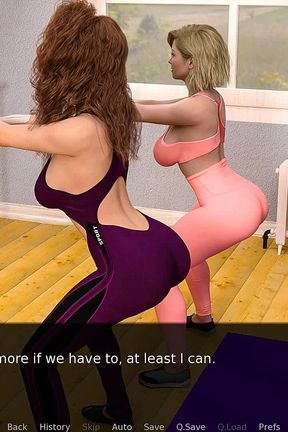 Nursing back to pleasure: exercise with two sexy girls ep 23