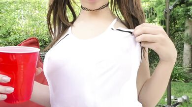 Joseline Kelly s Tight Pussy Stretched by Stepbro s Massive Cock