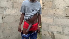 Huge Cock Destroyed Slime Waist Bussy as I Bend Him to the Wall and Dogg His Bussy in an Uncompleted Building