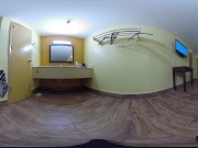 VR Inked Daddy Bear Solo - Cock massage, Prostate massage and Piss