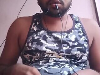 White-shots in Grey underwear and in this SKINNY COCK JERKING