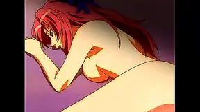 Hentai teacher fucks student on a windy rooftop (english dub)