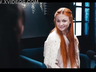 Lesbian Redhead Freezes Time And Makes Asian Playgirl Her Sex Slave - Lezdom Hardcore Sex