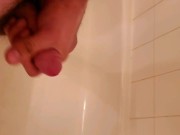 Morning Hotel Masturbating and Cumshot