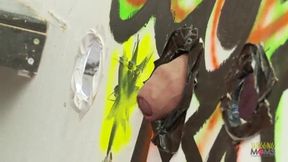 Curious Milf Explores a Gloryhole Adventure and Gets a Surprise!
