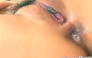 Hatsumi kudo sensual video while getting fucked by two