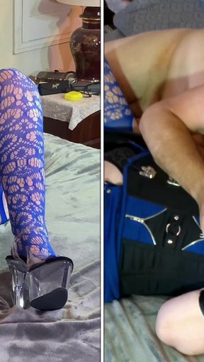 Granny Carmen Angel: a Blue Angel Suck & Fuck 52123fap