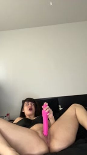 sexy latina masturbates and orgasms