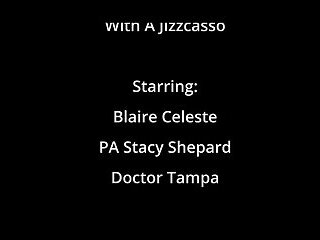 Blaire Celeste Gets Blasted With A Jizzcasso