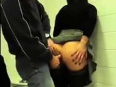 lovers in toilet restaurant