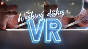 Washing dishes POV 3D
